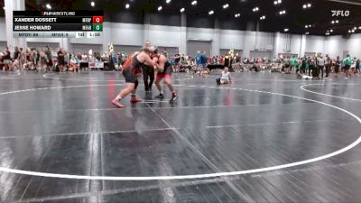 288 lbs Round 1 (8 Team) - Xander Dossett, MF Dynasty vs Jesse Howard, MF Army