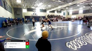 182 lbs Consi Of 4 - A.j. Lesmerises, Merrimack vs Luke Wang, Hollis Brookline