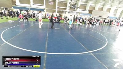 120 lbs Cons. Round 3 - Henry Thomas, ID vs Dylan Foster, CO