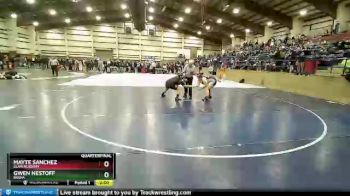 235 lbs Quarterfinal - Gwen Nestoff, Basha vs Mayte Sanchez, Slam Academy