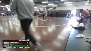 190 lbs Champ. Round 1 - Lawson Fry, La Costa Canyon vs Gabriel Valdovinos, Bakersfield