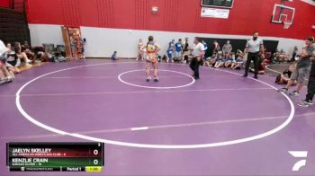 120 lbs Round 6 (8 Team) - Jaelyn Skelley, All American Wrestling Club vs Kenzlie Crain, Kansas Silver