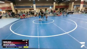 45 lbs Round 2 - Rome Cruz, Tribe Wrestling Club vs Brasilio Ybarra, Texas Style Wrestling Club