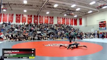 285 lbs Cons. Round 4 - Frankie Pacheco, Pueblo South vs Aiden Vincent, Mountain Vista