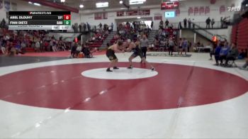 285 lbs Cons. Round 2 - Finn Dietz, Davenport North vs Abel Dlouhy, Tipton