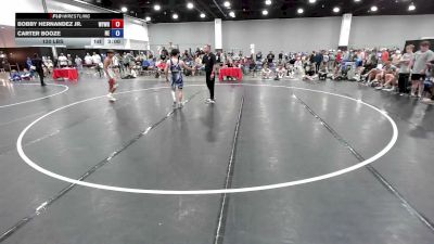 120 lbs Bobby Hernandez Jr., Team Wyoming White vs Carter Booze, Team Nebraska