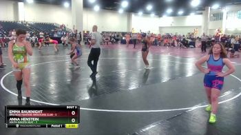 115 lbs Round 1 (8 Team) - Emma Bauknight, RPA/Head Hunters Wrestling Club vs Anna Henstein, South Dakota Heat