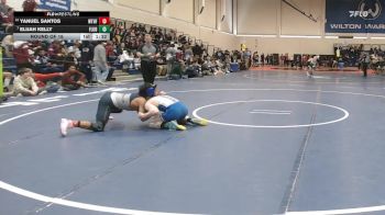 132 lbs Round Of 16 - Yanuel Santos, Wethersfield vs Elijah Kelly, Fairfield Ludlowe