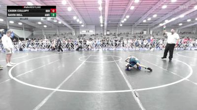 60 lbs Rr Rnd 1 - Casen Collupy, Iron Faith Wrestling vs Gavin Bell, All-American Wrestling Club Blue