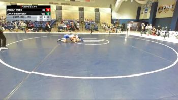 174 lbs Cons. Round 2 - Josiah Foss, Liberty vs Zach Silnutzer, Washington & Lee