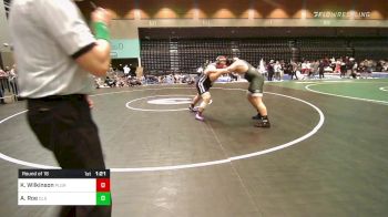 285 lbs Round Of 16 - Kort Wilkinson, Pleasant Grove vs Aidan Roe, De La Salle