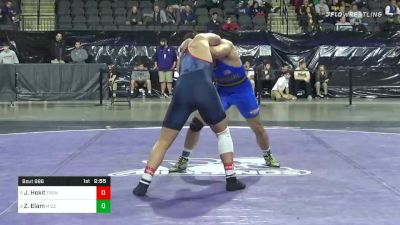 285 lbs Consolation - Josh Hokit, Fresno State vs Zach Elam, Missouri