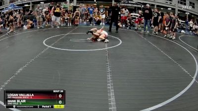 60 lbs Round 7 (8 Team) - Hank Blair, Ohio Gold vs Logan Vallalla, Mat Assassins White