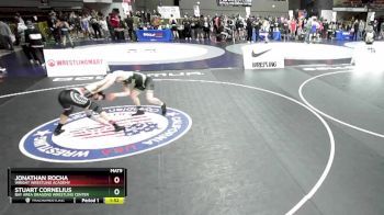 175 lbs Champ. Round 2 - Jonathan Rocha, Wright Wrestling Academy vs Stuart Cornelius, Bay Area Dragons Wrestling Center