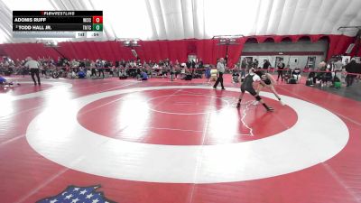 USA Junior Boys - 138 lbs Cons. Round 2 - Todd Hall Jr., Team Nazar Training Center vs Adonis Ruff, Wisconsin