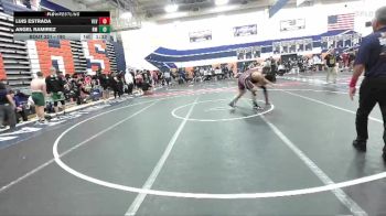 190 lbs Champ. Round 1 - Luis Estrada, Valley View vs Angel Ramirez, Rancho Mirage