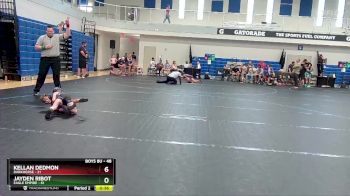 48 lbs Cons. Semi - Jayden Ribot, Eagle Empire vs Kellan Dedmon, Darkhorse