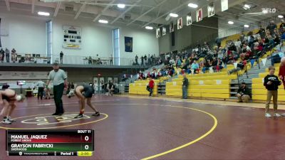 132 lbs Champ. Round 1 - Manuel Jaquez, Forest Grove vs Grayson Fabrycki, Sherwood