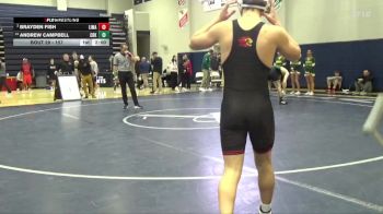 157 lbs Champ. Round 1 - Brayden Fish, Linn-Mar vs Andrew Campbell, Cedar Rapids Kennedy
