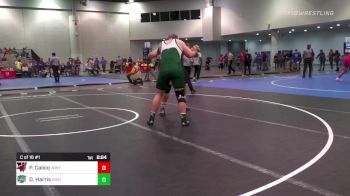 285 lbs C Of 16 #1 - Peyton Calico, Western Wyoming vs Drew Harris, Ohio