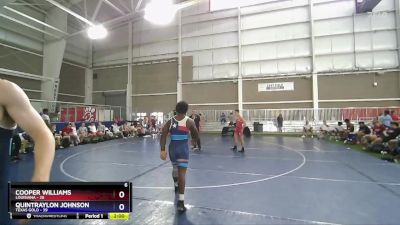 175 lbs Round 1 (8 Team) - Cooper Williams, Louisiana vs Quintraylon Johnson, Texas Gold