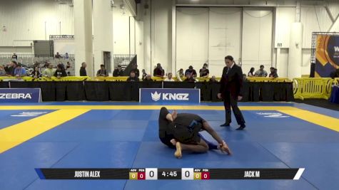 Jack M vs Justin Alex 2025 World IBJJF Jiu-Jitsu No-Gi Championship