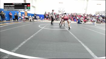 155 lbs Quarterfinal - Vinnie Adams, Harrah vs Braylon Hey, Standfast