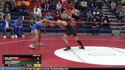 138 lbs Semifinal - Ian Janetzke, Mt.Carmel vs Jack Harrison, Rancho Bernardo