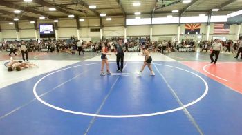 94 lbs Rr Rnd 1 - Analise Pina, Way Out West vs Stellarose Munoz, Cal Grapplers