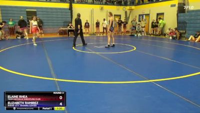 130 lbs Round 3 - Eleanor Radi, Manhattan Regional Training Center (MRTC) vs Leah Marovec, De Soto Kids Wrestling Club