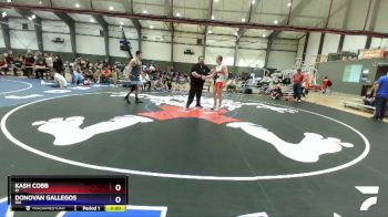 165 lbs Cons. Round 7 - Kash Cobb, ID vs Donovan Gallegos, WA