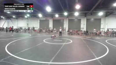 61 lbs Round Of 16 - True Liam Valles Cormier, Team Aggression vs Eros Duarte, California Grapplers
