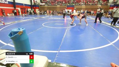 112 lbs Round Of 16 - Chance Smith, Cleveland Public Schools vs Riley Bradley, Jenks