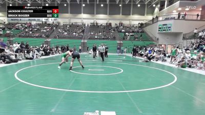 215 lbs Round 1 (16 Team) - Jackson Coulter, North Forsyth vs Brock Boozer, Buford HS