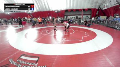 138 lbs Cons. Rd Of 32 - Nadeem Haleem, Victory Elite vs Logan Conover, IZZY Style Wrestling