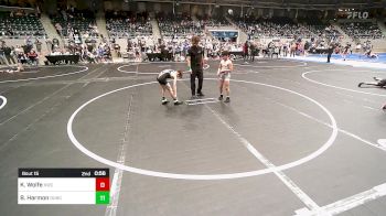 64 lbs Quarterfinal - Ryker Byrd, Mcalester Youth Wrestling vs Anthony Halapy, Tulsa Blue T Panthers