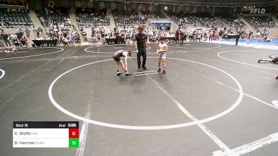 64 lbs Quarterfinal - Ryker Byrd, Mcalester Youth Wrestling vs Anthony Halapy, Tulsa Blue T Panthers