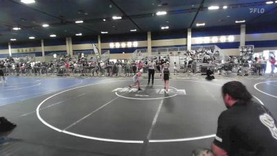 72 lbs Quarterfinal - Kaila Luafalemana, Ainapaa Wrestling Team vs Lilly Rollans, Gold Rush Wr Ac