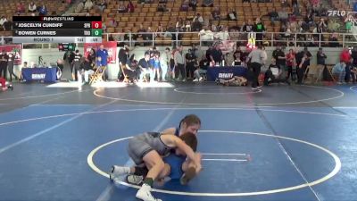 66 lbs Round 1 - Bowen Curnes, Troy vs Joscelyn Cundiff, Springboro