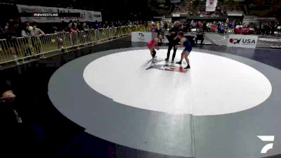 Cons. Round 2 - Jaydan Colgan, Temecula Valley High School Wrestling vs Annabelle Reed, Chaparral High School Wrestling