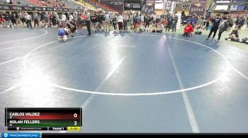 145 lbs Cons. Semi - Nolan Fellers, IA vs Carlos Valdez, ID