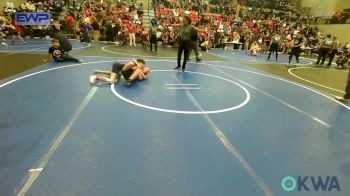 96 lbs Rr Rnd 1 - Liam Deaton, Bartlesville Wrestling Club vs Bentley Sutton, Vinita Kids Wrestling