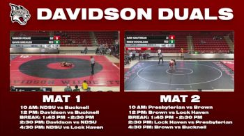 157 lbs Round 3 - Gavin Drexler, North Dakota State vs Tanner Peake, Davidson