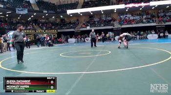 165G 3rd Place Match - Alexia Zacharof, Mt. Edgecumbe High School vs McKINLEY HAFEN, Wasilla High School