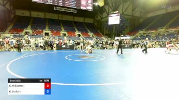 138 lbs Cons 16 #1 - Kaila Williams, Illinois vs Kinnley Smith, Illinois