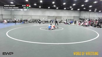 100 lbs Quarterfinal - Gabriel Viloria, OK Elite 14U Black vs Elijah Goku Viruete, POWA 14U