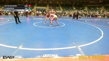 127 lbs Consi Of 4 - Baylin Maynard, Commandos Wrestling Academy vs Vi Anderson, Dakota Boyz Wrestling Club