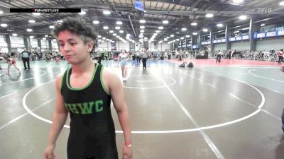 120 lbs Round Of 16 - Kenadee Mcdowell, MO vs Isabel Alvarez, FL