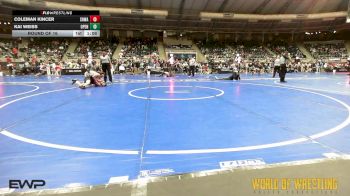 100 lbs Round Of 16 - Coleman Kincer, SHWA vs Kai Weiss, Open Mats
