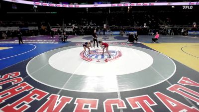 100 lbs Champ. Round 1 - Charleigh Howard, Bellport vs Cadence Guy, Walton-Delaware Academy